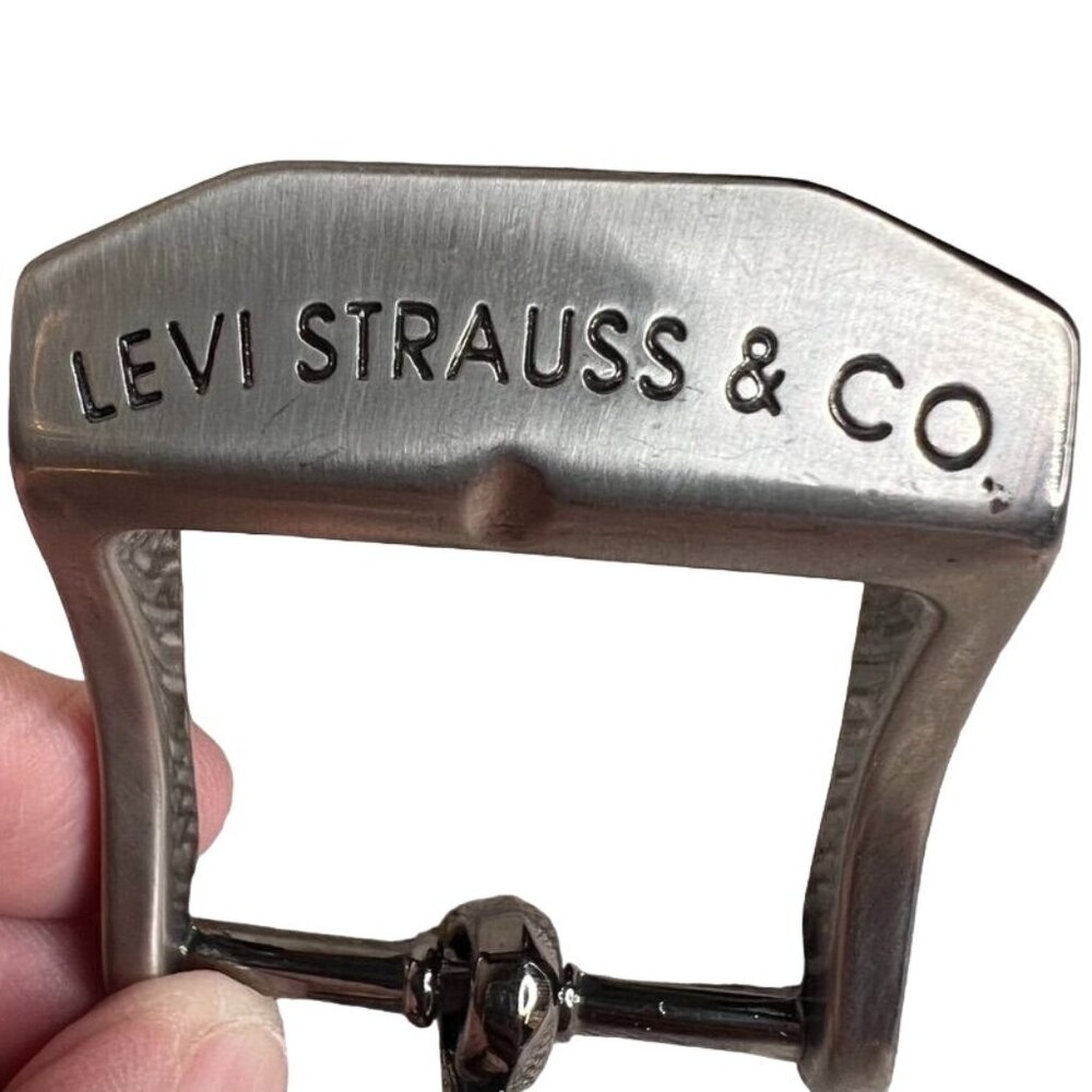 Levi Strauss & Co. Metal Belt Buckle